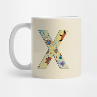 Monogram letter X Mug